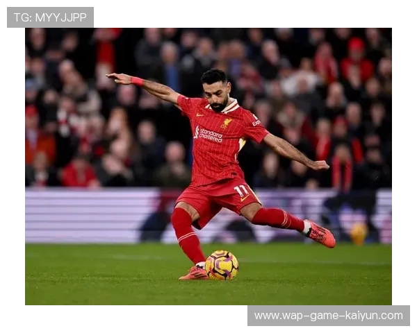 利物浦萨拉赫边路内切低射破网